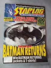 Starlog Magazine #179 Batman Returns Alien 3 Science Fiction 1992 June VF/NM