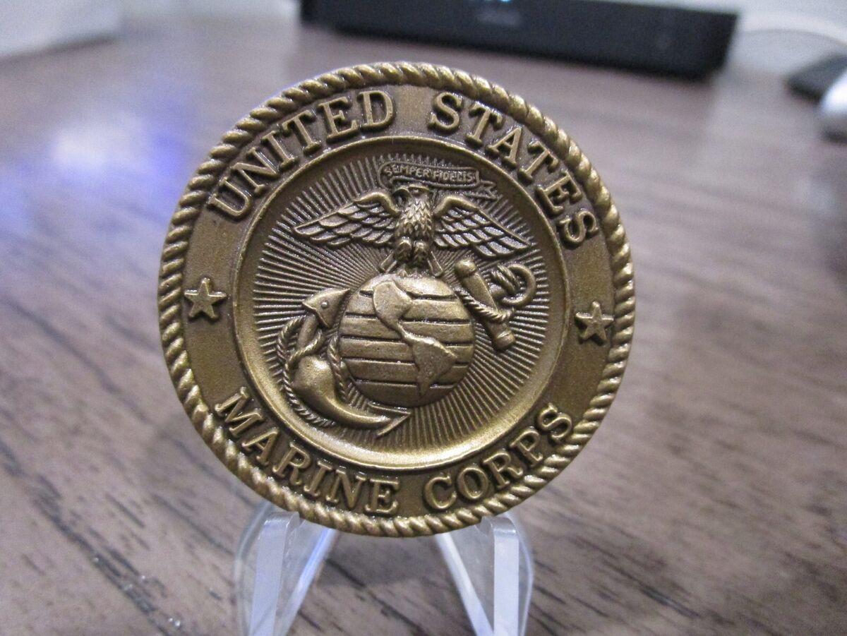 USMC MWSS Marine Wing Support Squadron 11 Challenge Coin USMC MWSS Marine Wing Support Squadron 11 Challenge Coin