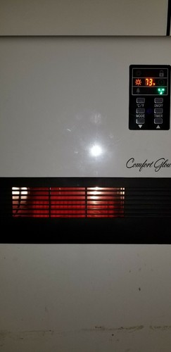 Comfort Glow QWH2100 Wall Quartz Heater - White for sale online | eBay