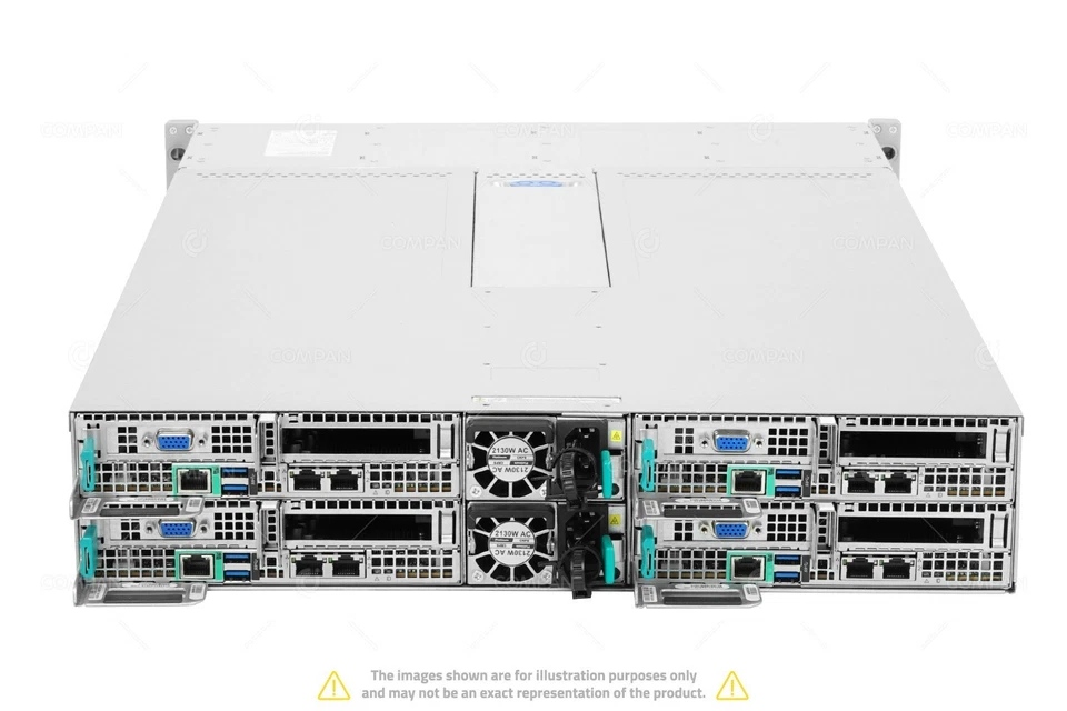 Intel H2312XXLR3 4x HNS2600BPB 8x Xeon Gold 6138 256 GB RAM 4x 960GB SATA SSD - Image 3 of 4