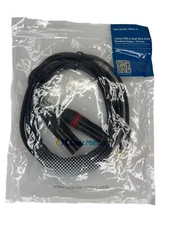 3.5mm TRS to 2 XLR Cable Dual Male Aux to Dual XLR Breakout Cable 10 Feet NEW