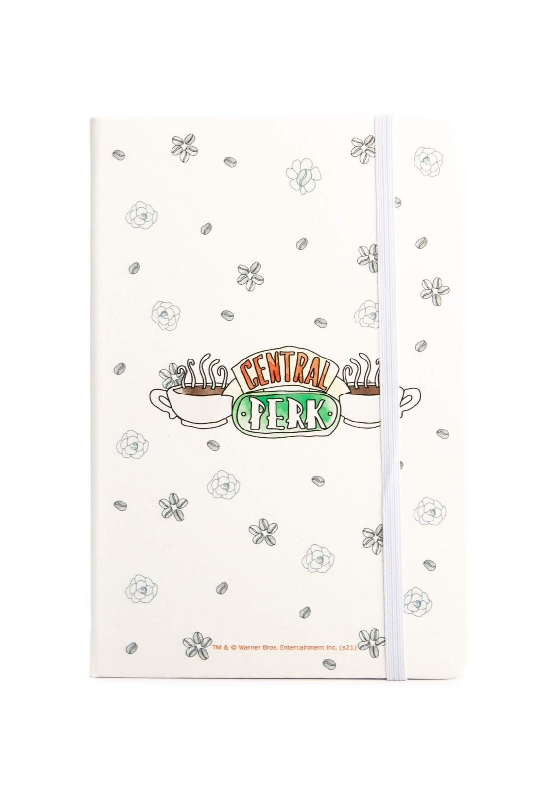 Gift Central Perk Journal Friends White Diary Film Hardcover A5 Lined Notebook
