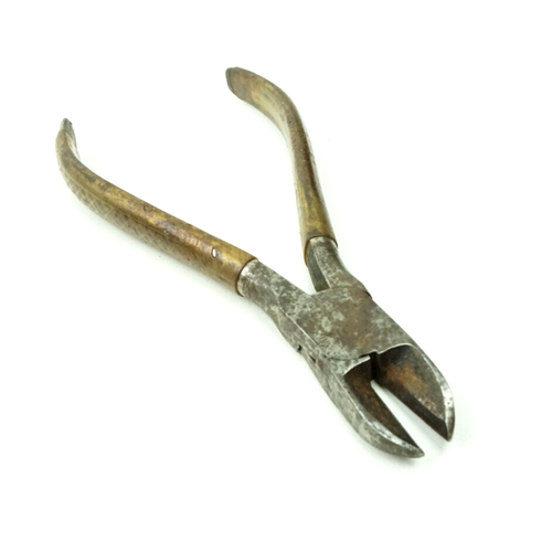 Fulton 5-5/8" Diagonal Cutting Pliers Wire Cutters Vintage - Picture 5 of 5