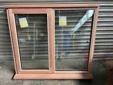 Double Glazed Windows Hardwood 1195mm x 1045mm 1 Side Opener LHH Jeld Wen Window