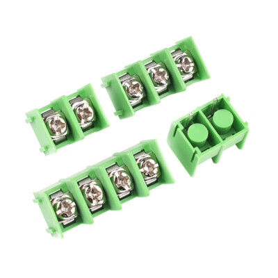 PCB Terminal Block Mount Screw Connector Green 7.62mm Pitch KF7.62 2P 3P 4P 
