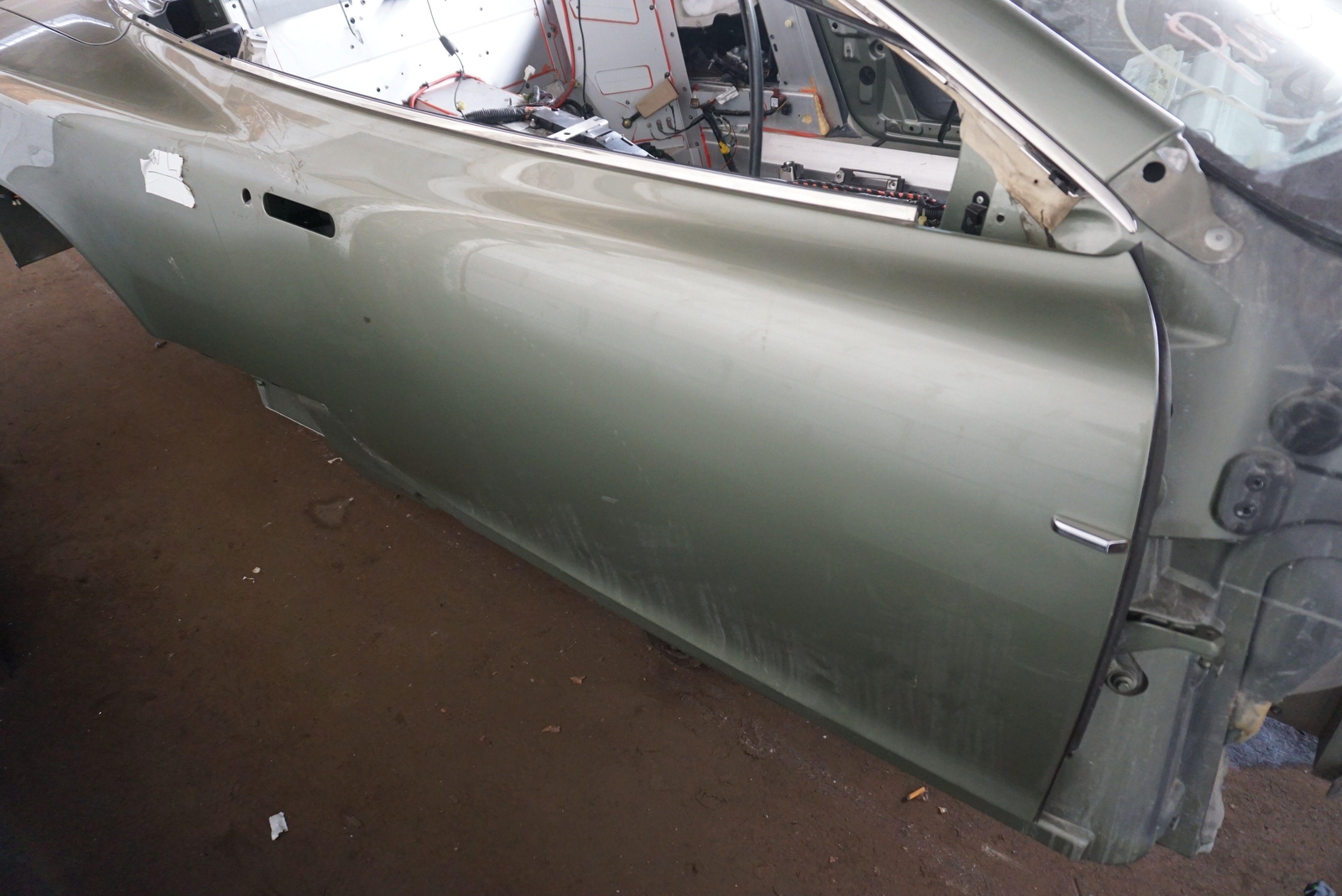 Right Passenger Door Shell California Sage BG43-20122-AC Aston Martin DB9 04-12