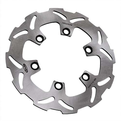 Motor Rear Right Brake Rotor Disc fits KAWASAKI KDX 125 1990-99 Stainless steel - Picture 6 of 10