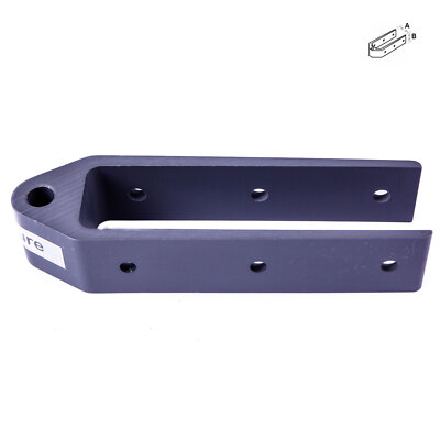 SeaSure 3 Loch Bottom Rudder Gudgeon 8mm - Optional Carbon Bush Insert