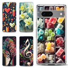 Phone Case for Google Pixel 7, 8, 8 Pro, Screen Protector p35