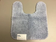 NWT Simply Essential 22” x 20” Contour Bathroom Toilet Rug Zen Blue #255W