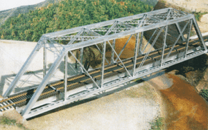 Escala H0 Kit Construcción Puente Sola Pista 53 cm 1906 Neu Escala H0 Kit Construcción Puente Sola Pista 53 cm 1906 Neu