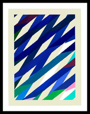 PIERO DORAZIO -  LITOGRAFIA   CM. 92 X 72 CON CORNICE