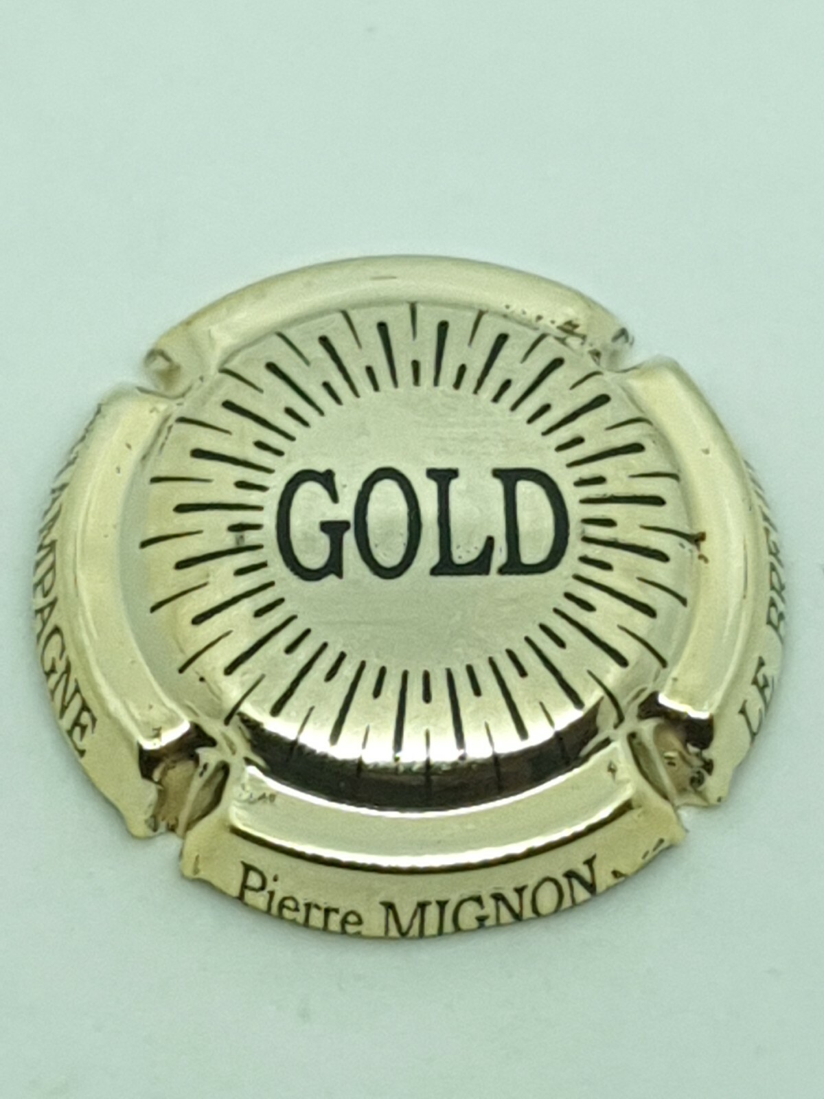 Capsule de champagne Pierre Mignon Gold refA6 eBay