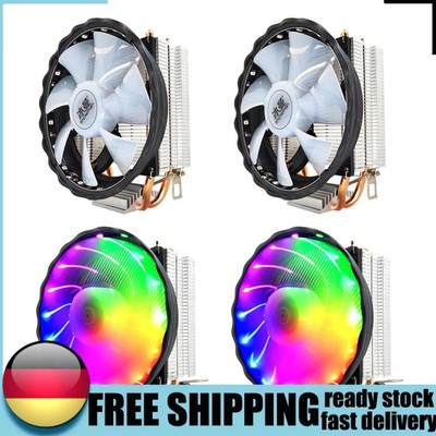 SNOWMAN PC Computer Kühler RGB 2 Heatpipe CPU Kühler für Intel LGA 2011 1150