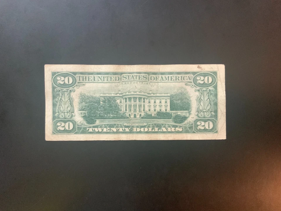 1977 $20 DOLLAR BILL B69874714A - Image 2 of 4