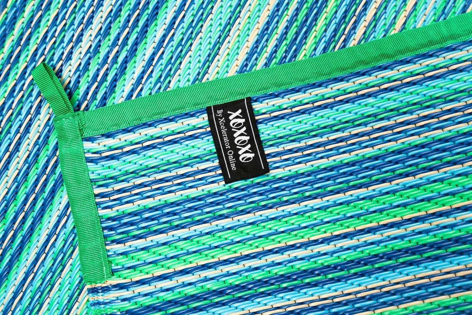 200x270cm Mexicali AQUA Outdoor/Indoor Plastic Rug/Mat Waterproof  - image 3 of 4