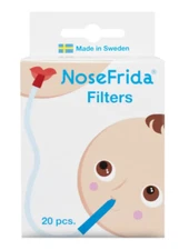 NoseFrida The Snotsucker Baby Nasal Aspirator Hygiene Filters, 4 Packs of 20