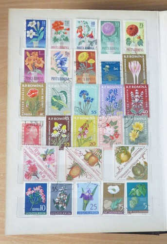 Lot 390 world stamps with personalities, space, animals, birds in old stock book - 第 7/12 張圖片