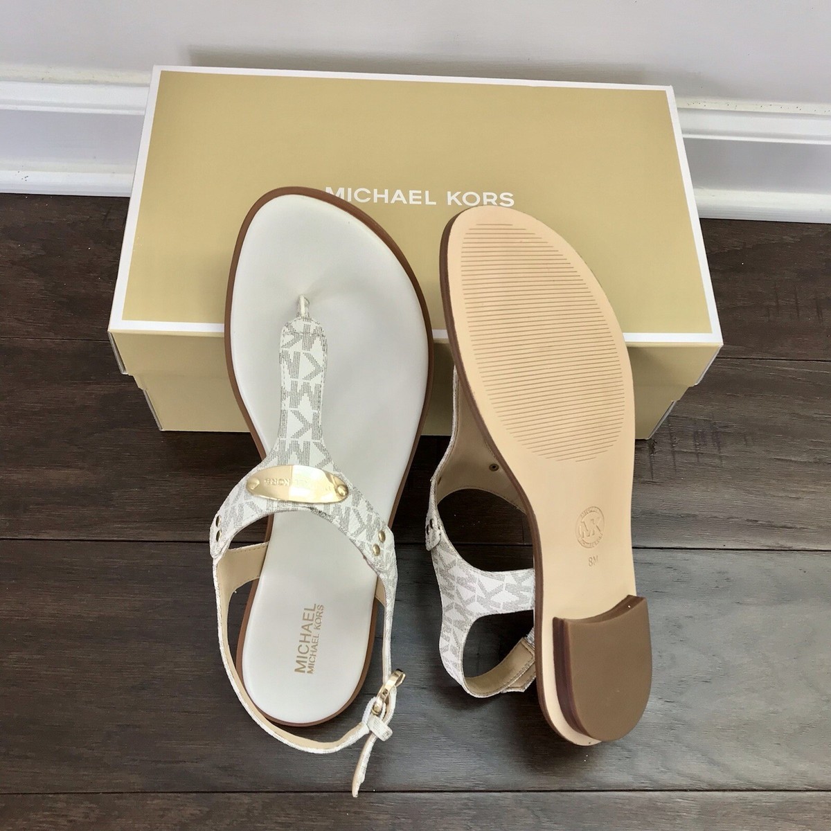 Michael Kors Camila Thong サンダル US 8M Michael Kors Camila Thong サンダル US 8M Michael Kors Womens