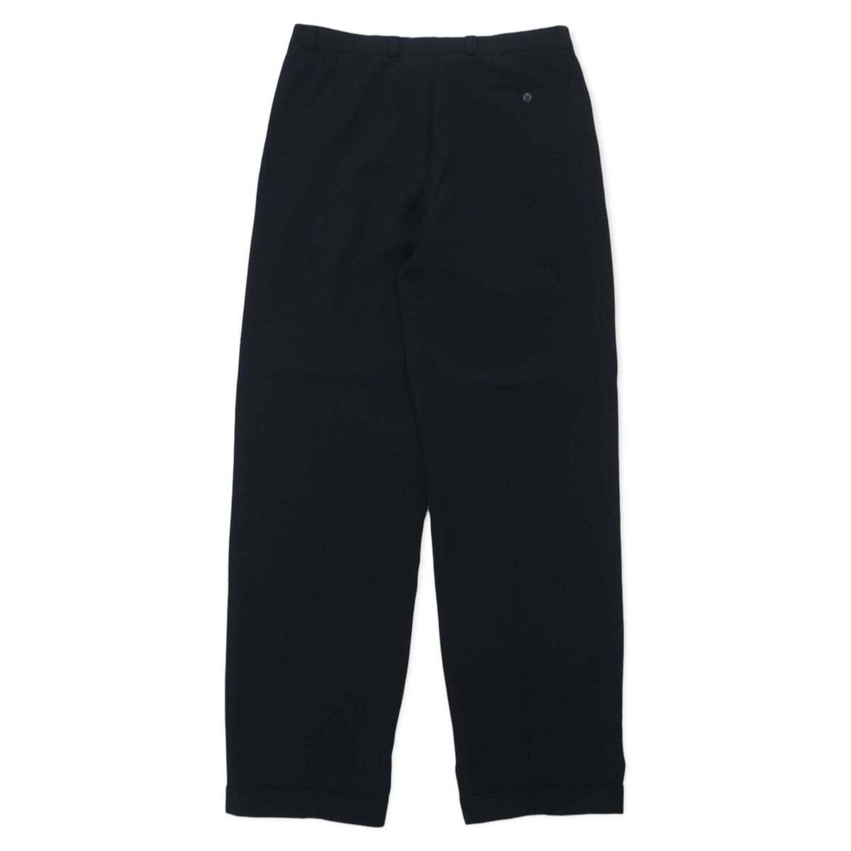 WOLFHOSE 80's Euro Vintage Tuck Slacks Pants 102 Black WOLFHOSE 80's Euro Vintage Tuck Slacks Pants 102 Black