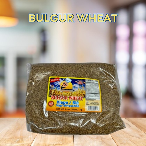 Bulgur Cracked Wheat, Trigo Bulgur, 2 Lbs (32 Oz), Kosher certified ...