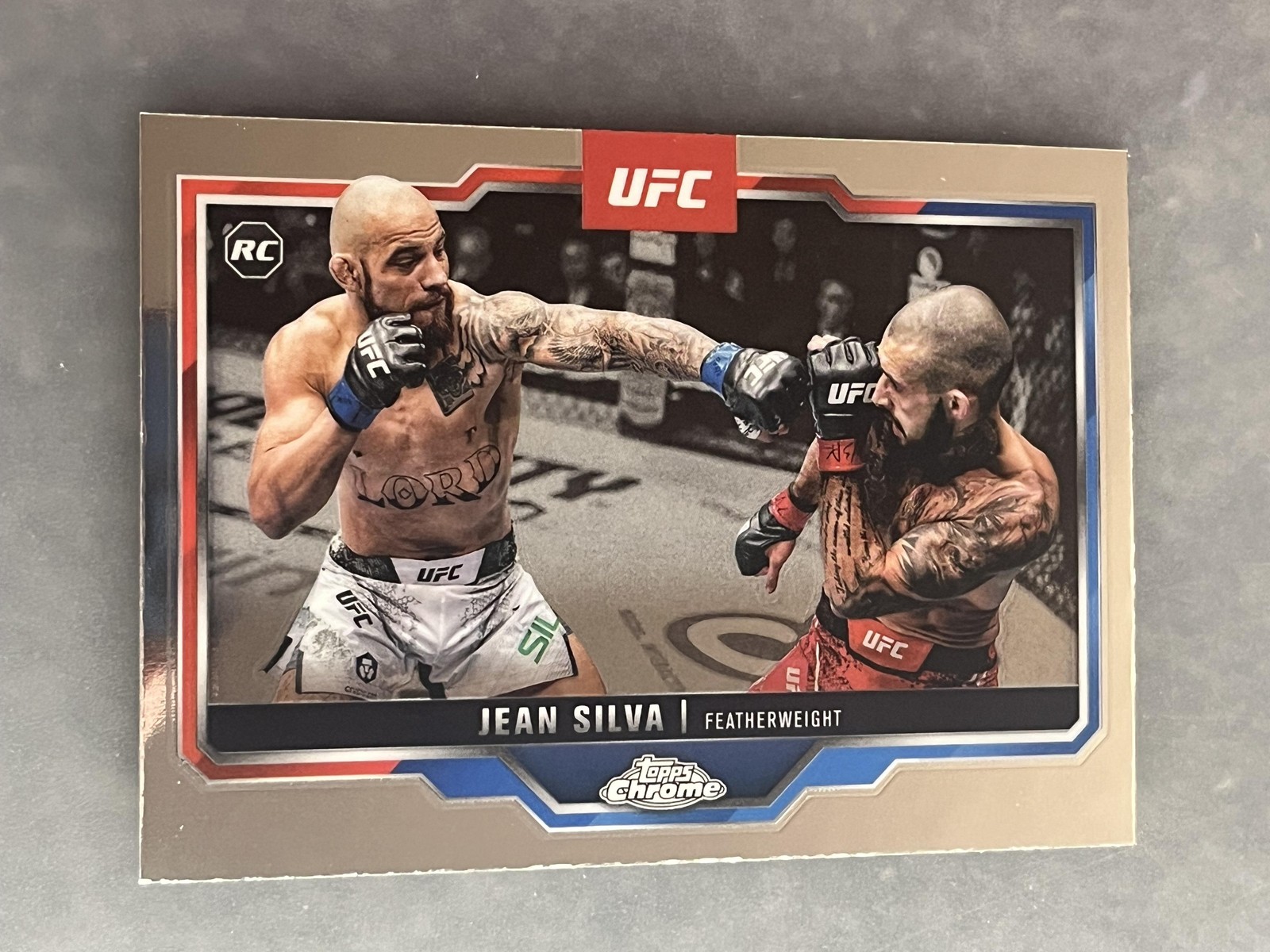 2025 Topps Chrome UFC #56 Jean Silva Rookie