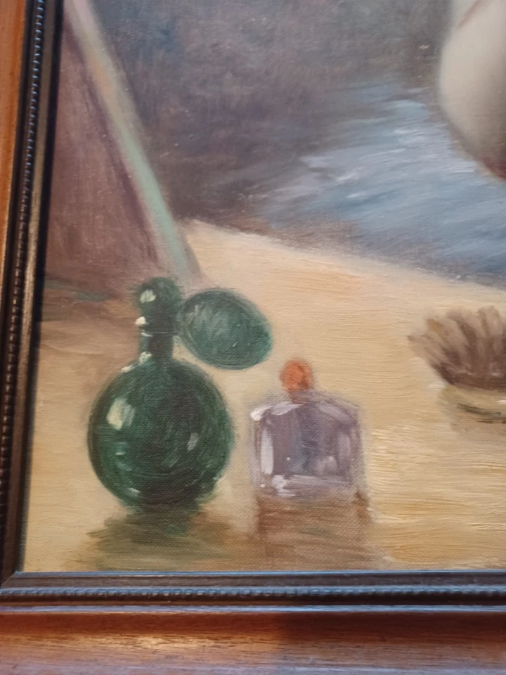 Helmut Breuninger oil painting signed original Lady Balerina - Image 4 of 4