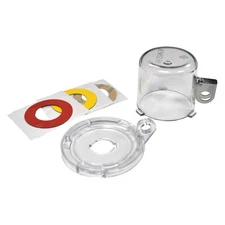 BRADY 139793 Push Button Lockout,Clear,2-1/2" L 489M37