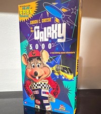 RARE Chuck E. Cheese in the Galaxy 5000 VHS 1...