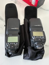 Yongnuo Flash Kit: Pair YN600EX-RT Speedlite Flashes  YN-E3-RT II Transmitter