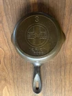 Griswold #3 Cast Iron Skillet Slant Logo ERIE 709 Heat Ring Restored Sits FLAT