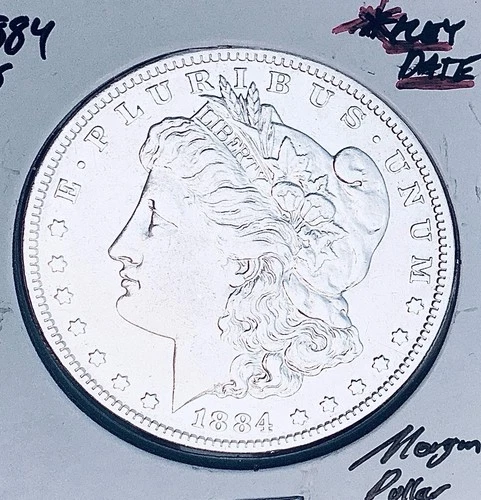 1884-S SAN FRANCISCO MINT AMAZING MONSTER KEY DATE! U.S. MORGAN DOLLAR. WOW!