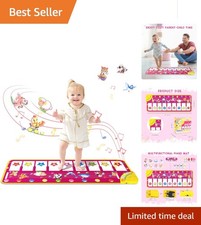 Foldable Kids Piano Mat with Animal Sounds - Perfect Gift for 1-3