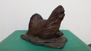 Genuine Patsi Ann Shih Tzu Dog Sculpture Collectible Figurine Z#1053