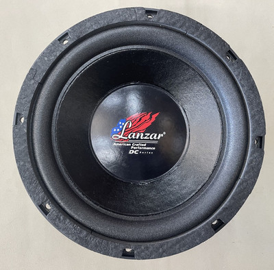 Old School Lanzar DC 10   Dual 4-Ohm 10'' Subwoofer, Made in USA, NOS