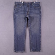 Levis Jeans Mens 40 X 30 Blue Denim 559 Relaxed Straight Western Cowboy