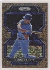 2022 Panini Prizm Tier III Bronze Donut Circle 24/40 George Brett #221 HOF 04br