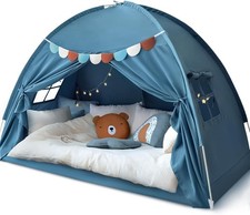 Twin Bed Tent for Kids, Twin Size Bed Canopy Indoor Bed Canopy Privacy Tent