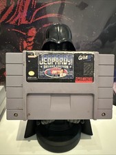 Jeopardy Deluxe Edition - SNES - Cartridge Only Authentic Tested and Working