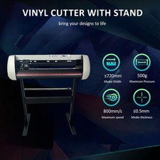 Vinyl Cutter Machine with Stand, Vinyl Printer Machine with Digital Controls