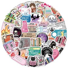 50PCS Smutty Book Stickers for Kindle Adult,Bookish Romantic Reading Booktok
