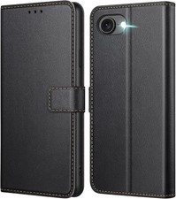 Case For Apple iPhone 17E/16E Slim Leather Wallet Flip Stand Real Premium Cover