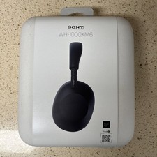 Sony WH-1000XM6 Wireless Noise Canceling Headphones - Black
