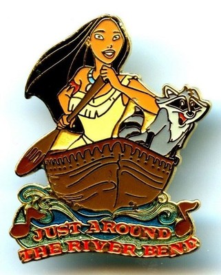 Disney Pin Magical Musical Moments Pocahontas Song Around the Riverbend Meeko