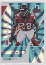 2017 Panini Unparalleled Year 2 Teal Rainbow Spokes 10/15 Keanu Neal #YT-KN fm1