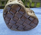 Beaumont Brothers Pottery Heart Shaped Woven Basket 1995 BBP — photo 8