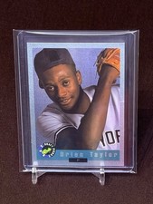 1992 Classic Draft Picks BRIEN TAYLOR RC Promos Foil Bonus Rookie Card #BRTA. rookie card picture