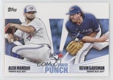 2023 Topps Series 1 One-Two Punch Alek Manoah Kevin Gausman #12P-9 0l1