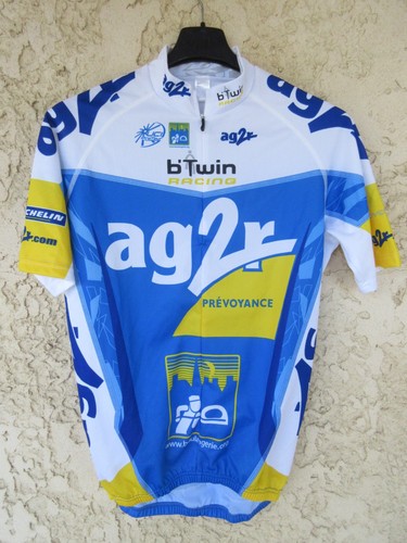Maillot Cycliste AG2R B'TWIN Racing, UCI Pro Tour France 2007, Taille L