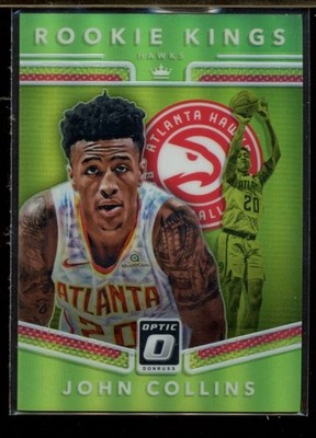2017-18 Donruss Optic Rookie Kings Lime Green 20/149 John Collins